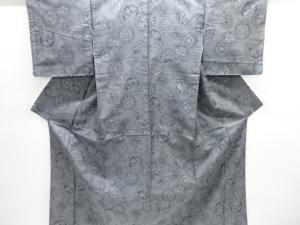 陶器模様織り出し西陣お召着物